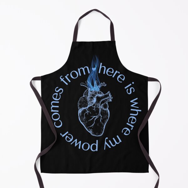 Item preview, Pastel Blue Anatomical Heart Power Dress designed and sold by MagicWolfStar.