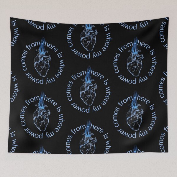 Item preview, Pastel Blue Anatomical Heart Power Dress designed and sold by MagicWolfStar.