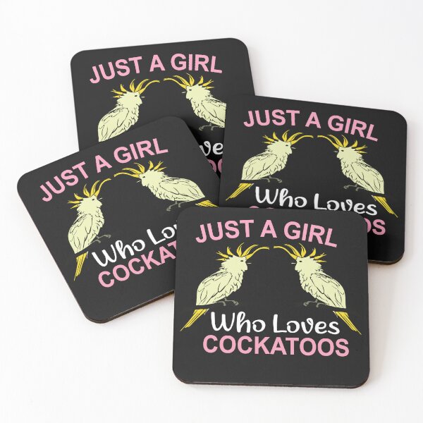Item preview, Just A Girl Who Loves Cockatoos designed and sold by SheIsAQueen.