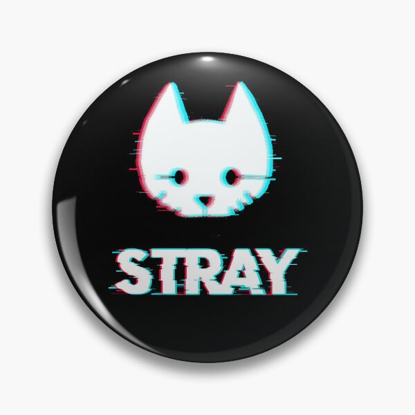 Item preview, Stray cat from the game in 2022 with a glitch effect designed and sold by Shalashh.