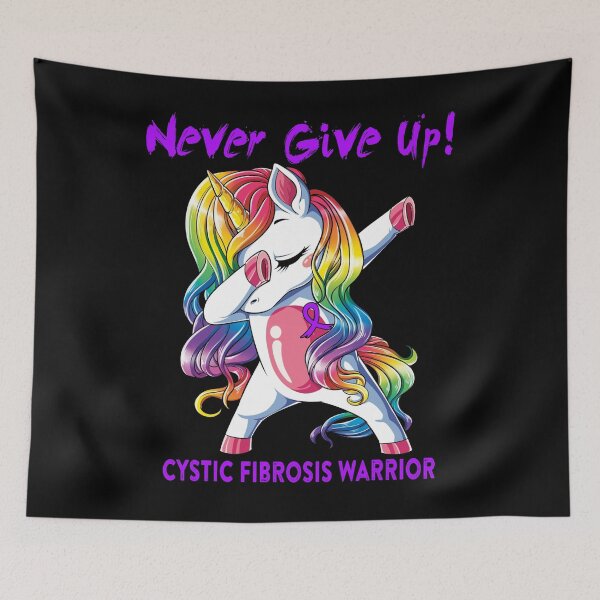 Item preview, Cystic Fibrosis Warrior - Never Give Up! - Support Cystic Fibrosis Warrior Gifts designed and sold by whlrcheryl.