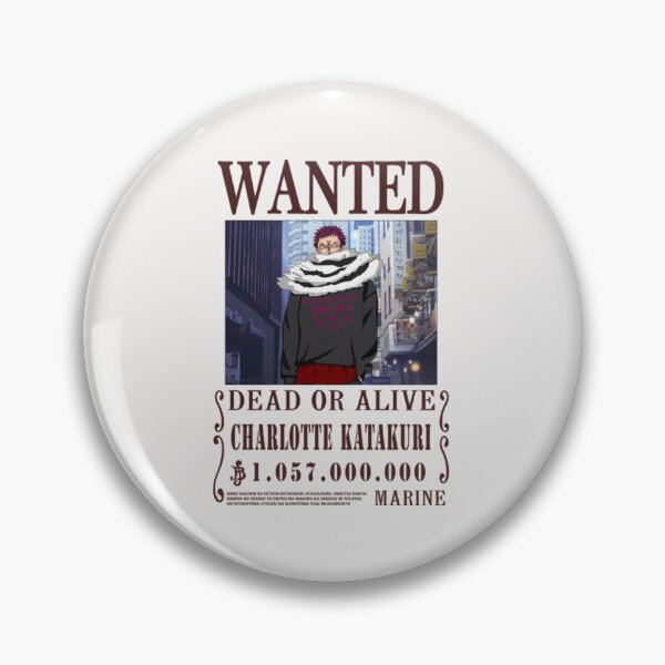 Item preview, Charlotte Katakuri One Piece Wanted T-Shirt designed and sold by TressaPredovic.