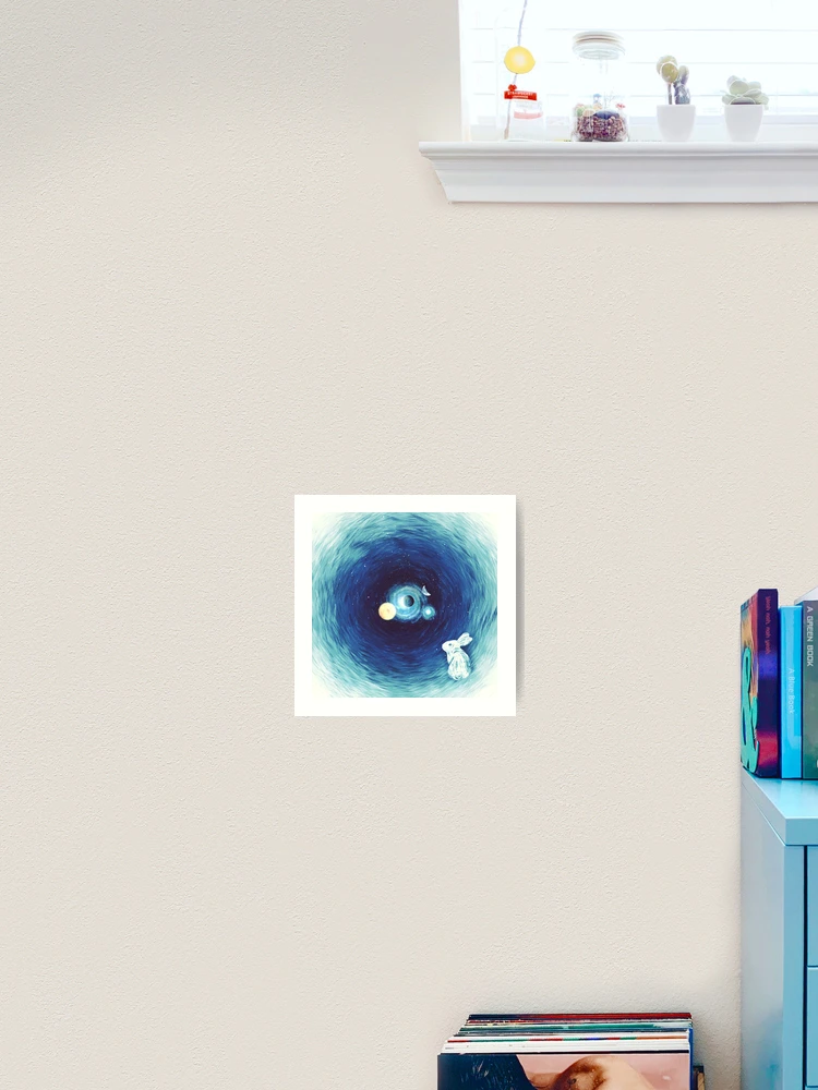 Thumbnail 2 of 3, Art Print, Down The Rabbit Hole designed and sold by Mandala Of Life.