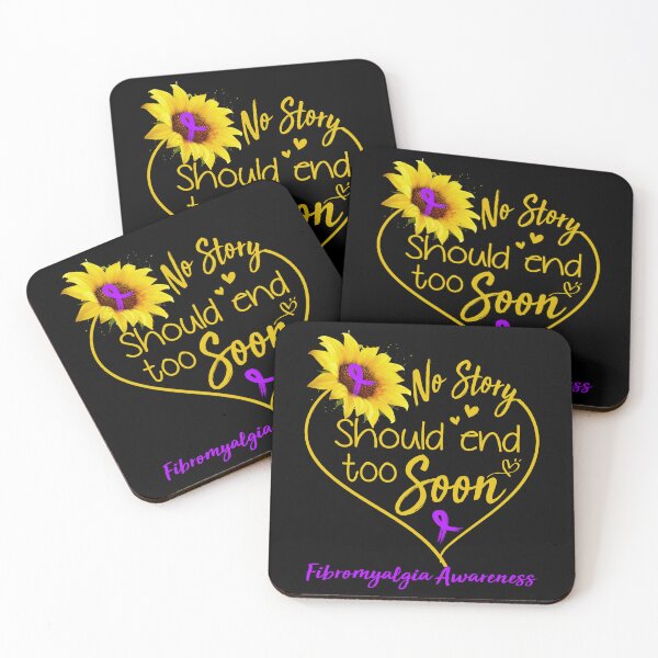 Item preview, Fibromyalgia Awareness No Story Should End Too Soon designed and sold by KirstybShop.