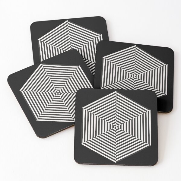 Item preview, Mod Op Art Hex designed and sold by Texterns.