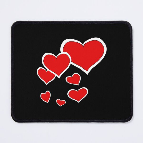 Item preview, Swirling hearts black  designed and sold by RemieJames.