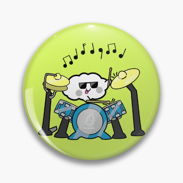 Item preview, Happy Cloud- Drum Master designed and sold by GoobyCloud.