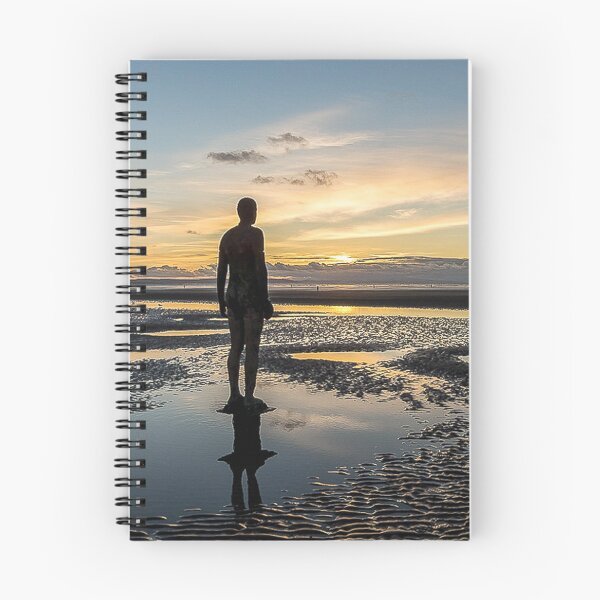 Item preview, Sunset light, Crosby beach designed and sold by Beverley Goodwin.