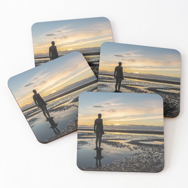 Item preview, Sunset light, Crosby beach designed and sold by Beverley Goodwin.