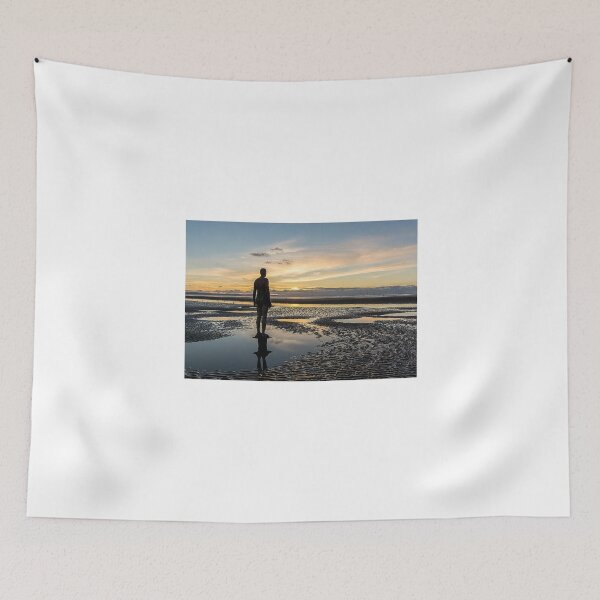 Item preview, Sunset light, Crosby beach designed and sold by Beverley Goodwin.