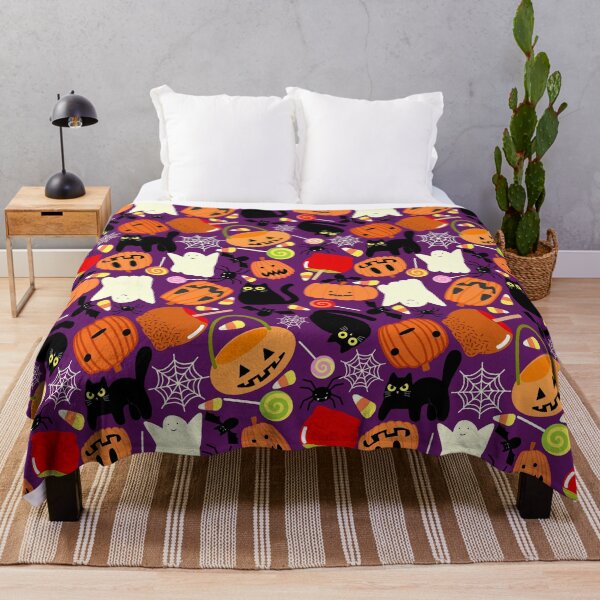 Item preview, Spooky cute Halloween pattern designed and sold by RachaelManto.