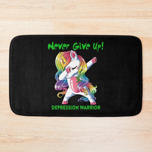 Item preview, Depression Warrior - Never Give Up! - Support Depression Warrior Gifts designed and sold by whlrcheryl.