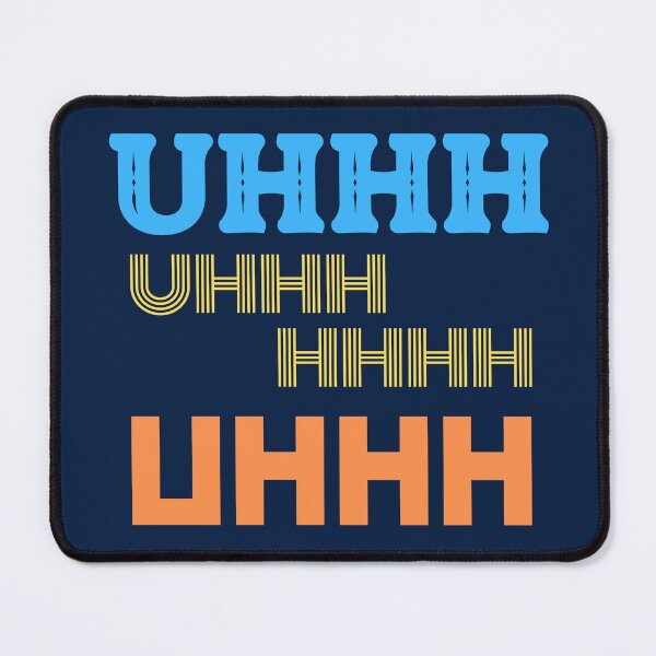 Item preview, Uhhhhhhh Colorful Modern Minimalist Typography T-Shirt designed and sold by NTF Store.