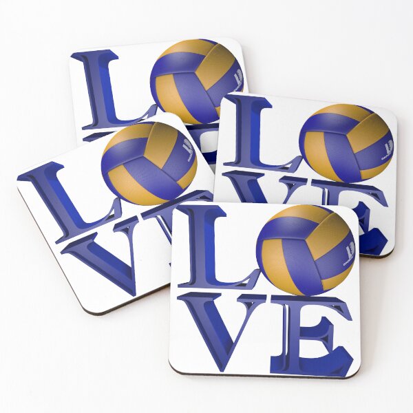 Item preview, I LOVE VOLLEYBALL designed and sold by DkRdesigner.