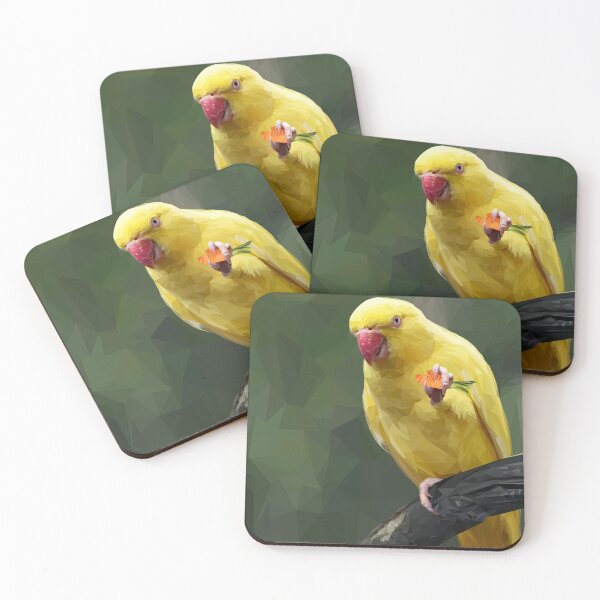 Item preview, Tessellations21 - Parrot eating a carrot - VBK - VisionsByKaren designed and sold by VisionsByKaren.