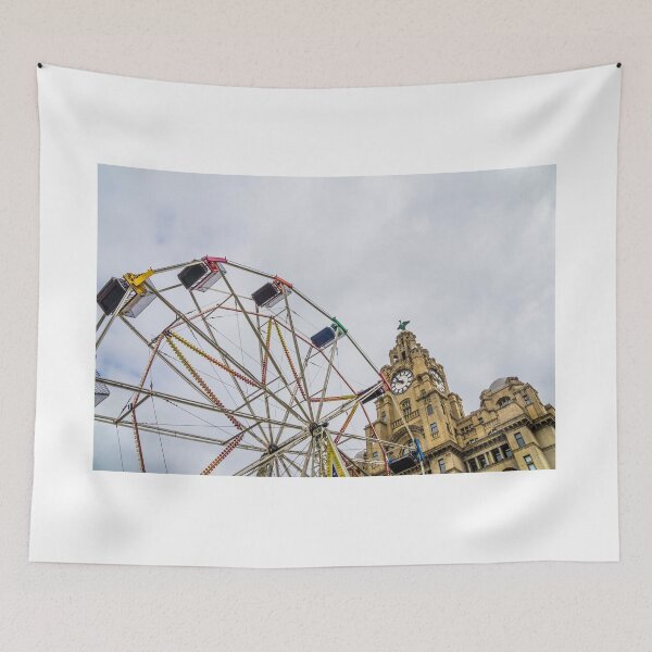 Item preview, Big Wheel at the Liver Building, Liverpool designed and sold by Beverley Goodwin.