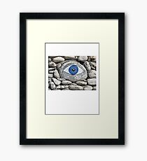 Greek Eye Framed Print