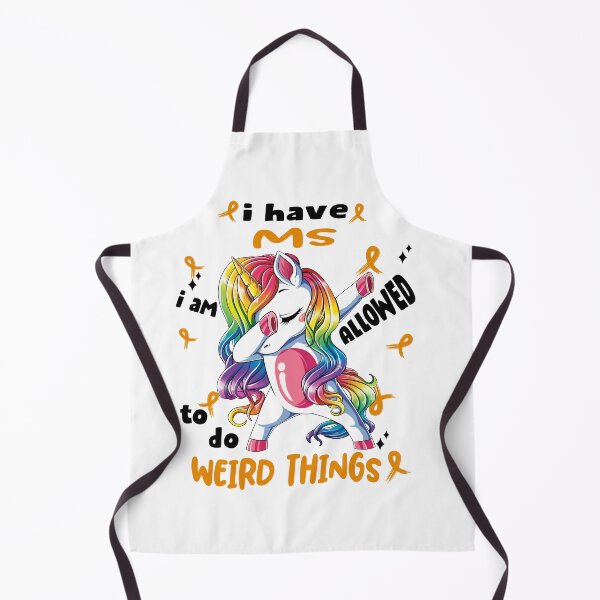 Item preview, MS Awareness Funny I have MS i'm allowed to do Weird Things! designed and sold by JanetShop809.