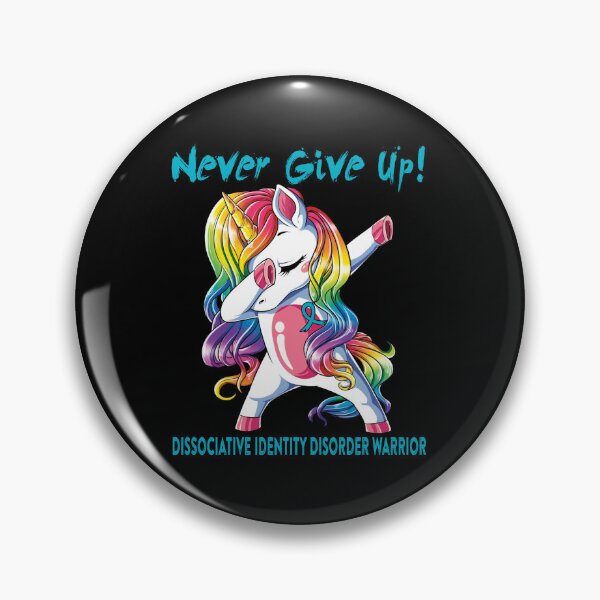 Item preview, Dissociative Identity Disorder Warrior - Never Give Up! - Support Dissociative Identity Disorder Warrior Gifts designed and sold by whlrcheryl.