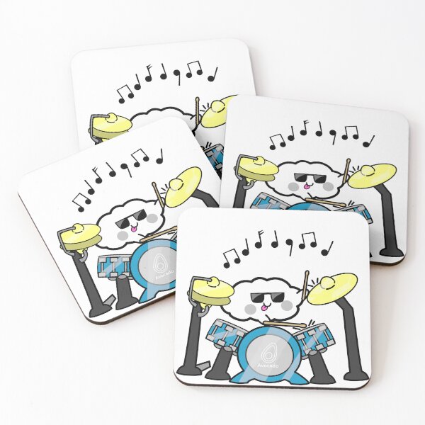 Item preview, Happy Cloud- Drum Set designed and sold by GoobyCloud.
