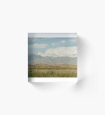 Karakoram Highway Acrylic Block