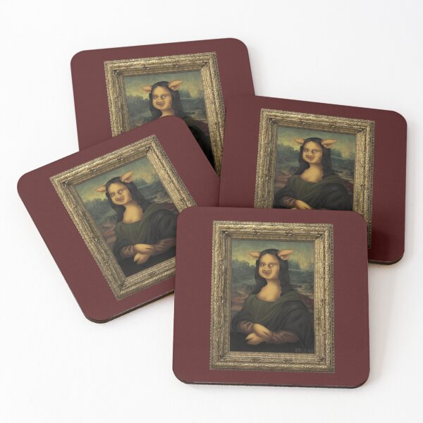 Item preview, Mona Piggy Lisa designed and sold by Amyloink.