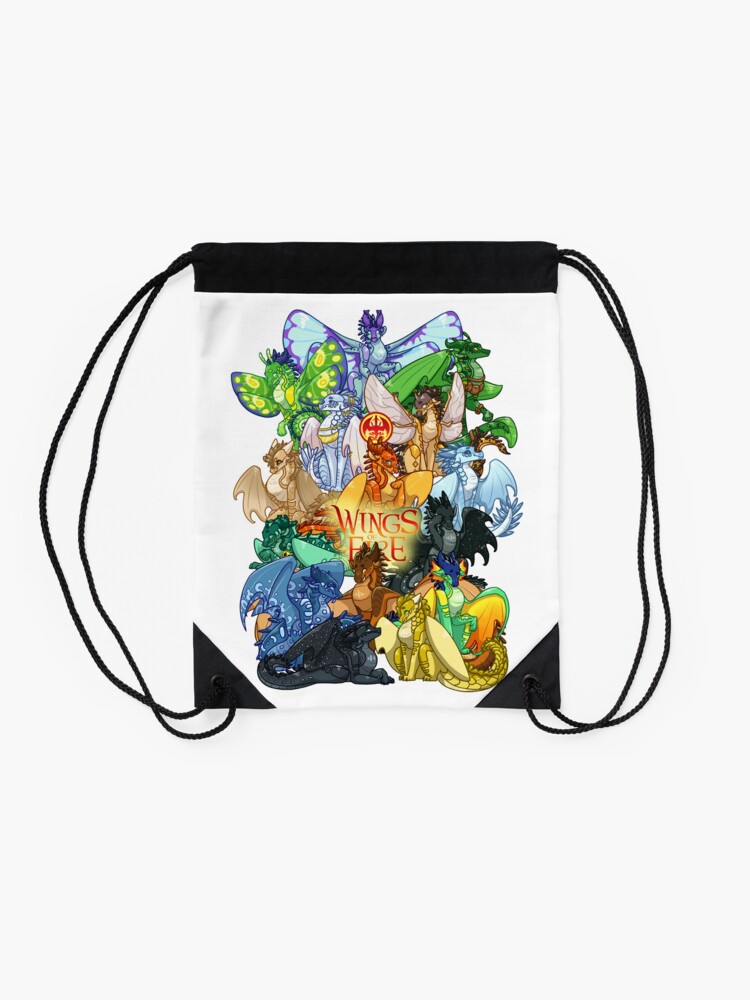 Wings of Fire Drawstring Bag for Sale by BlessedBlossom