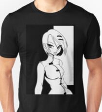 Black & White Girl Unisex T-Shirt