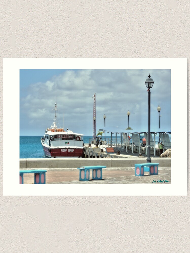 Alternate view of Charlestown Port Art Print