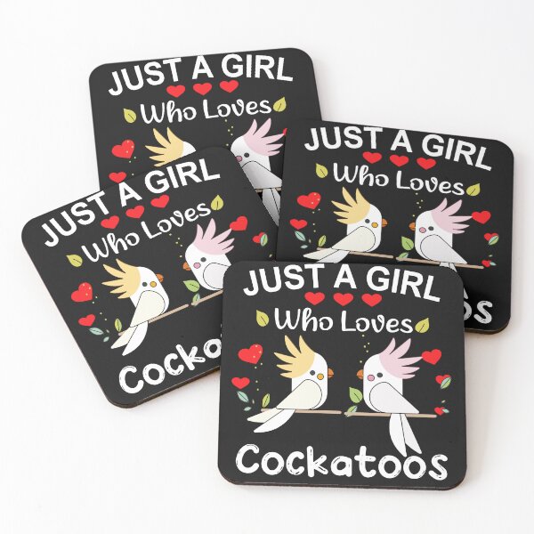 Item preview, Just A Girl Who Loves Cockatoos designed and sold by SheIsAQueen.