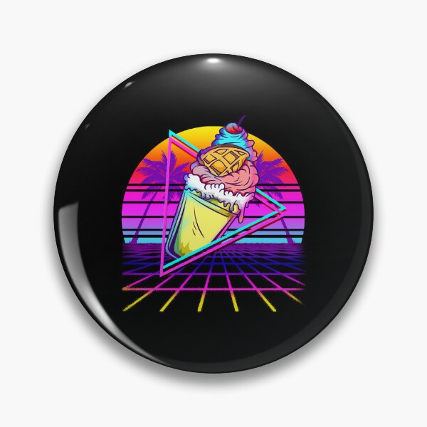 Item preview, Vaporwave Ice Cream Sunset  designed and sold by RobinAnde54477.