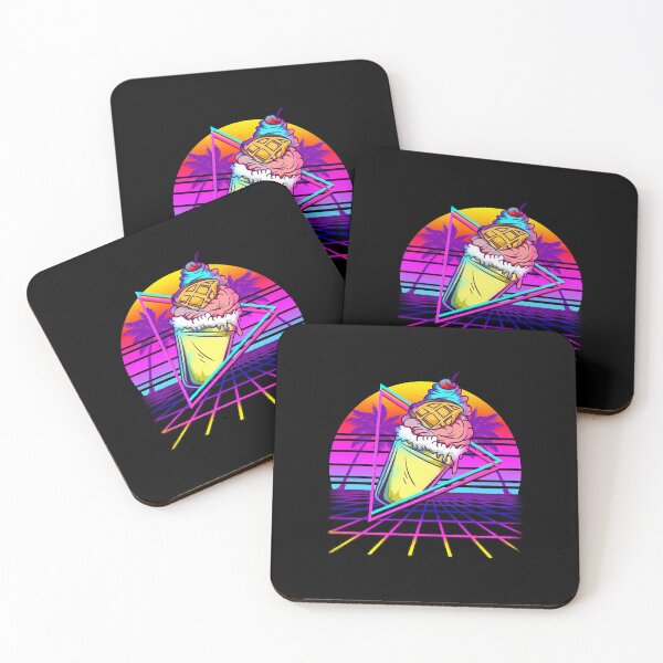 Item preview, Vaporwave Ice Cream Sunset  designed and sold by RobinAnde54477.
