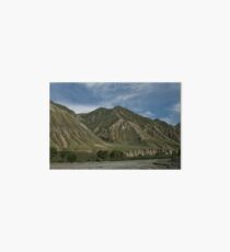 Kyrgyzstan Valley Art Board