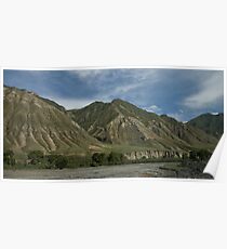 Kyrgyzstan Valley Poster
