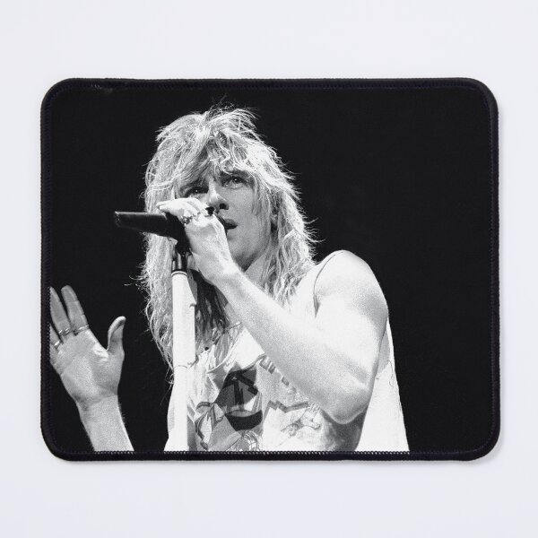 Item preview, Steve Whiteman - Kix - BW Photograph designed and sold by ConcertImages.