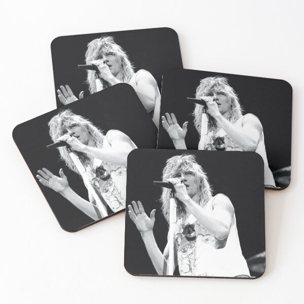 Item preview, Steve Whiteman - Kix - BW Photograph designed and sold by ConcertImages.