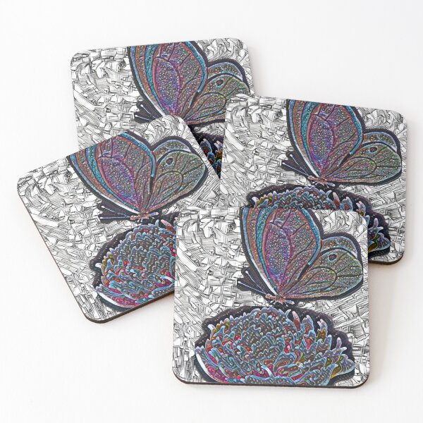 Item preview, Cool Butterfly and Flower,  designed and sold by GarnersDesigns.