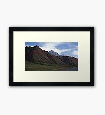 Colourful Mountains Framed Print