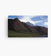 Colourful Mountains Canvas Print