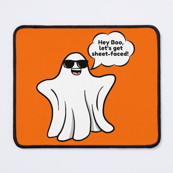 Item preview, Hey Boo, let's get sheet-faced! designed and sold by dogwoodandthyme.