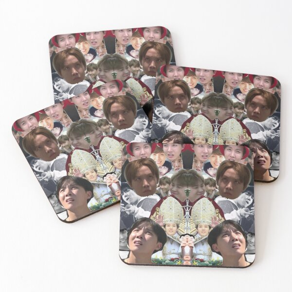 Item preview, jhope memes face designed and sold by raghavalmalik.
