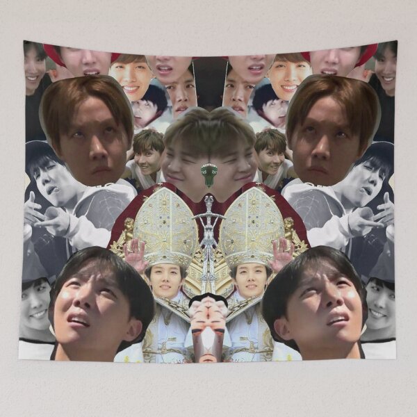 Item preview, jhope memes face designed and sold by raghavalmalik.