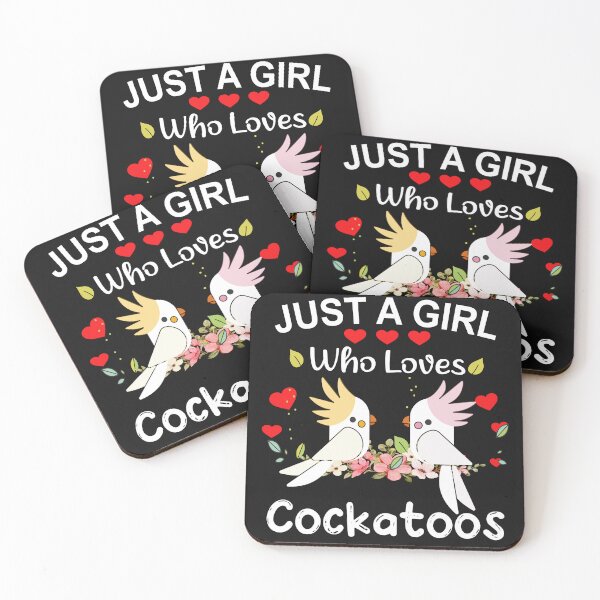 Item preview, Just A Girl Who Loves Cockatoos designed and sold by SheIsAQueen.
