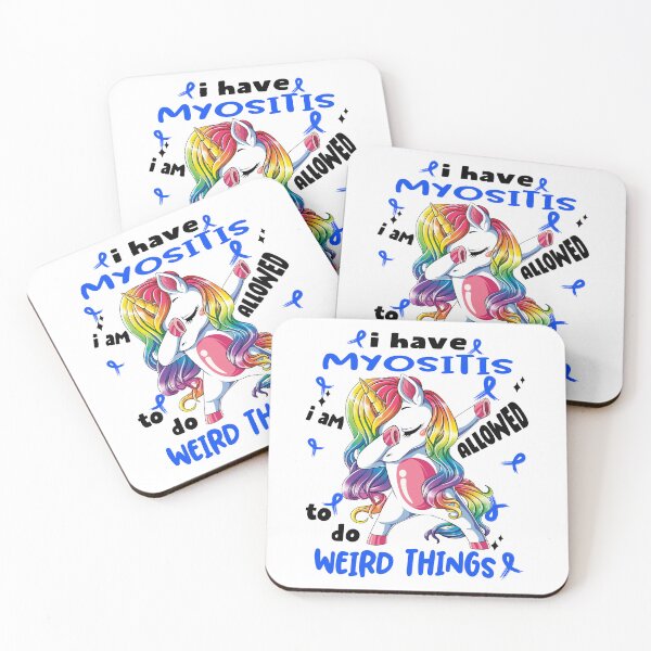 Item preview, Myositis Awareness Funny I have Myositis i'm allowed to do Weird Things! designed and sold by JanetShop809.