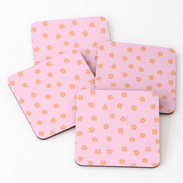 Item preview, Orange and Pink flowers designed and sold by Graphicpao.