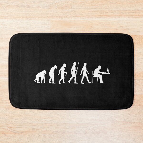 Item preview, Evolution of Man Computer Programmer Funny Geek Lover IT tech code coder nerd nerdy geeky  designed and sold by Season43.