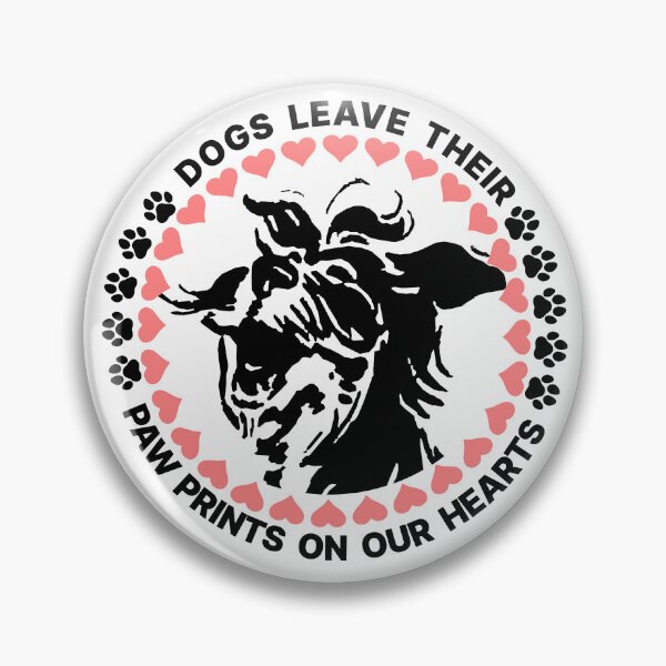 Item preview, Dogs leave their paw prints on our hearts designed and sold by i-cottagedesign.