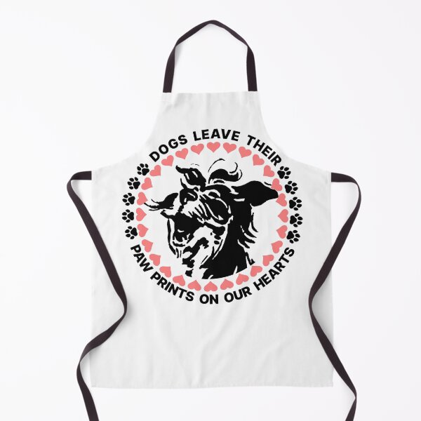 Item preview, Dogs leave their paw prints on our hearts designed and sold by i-cottagedesign.