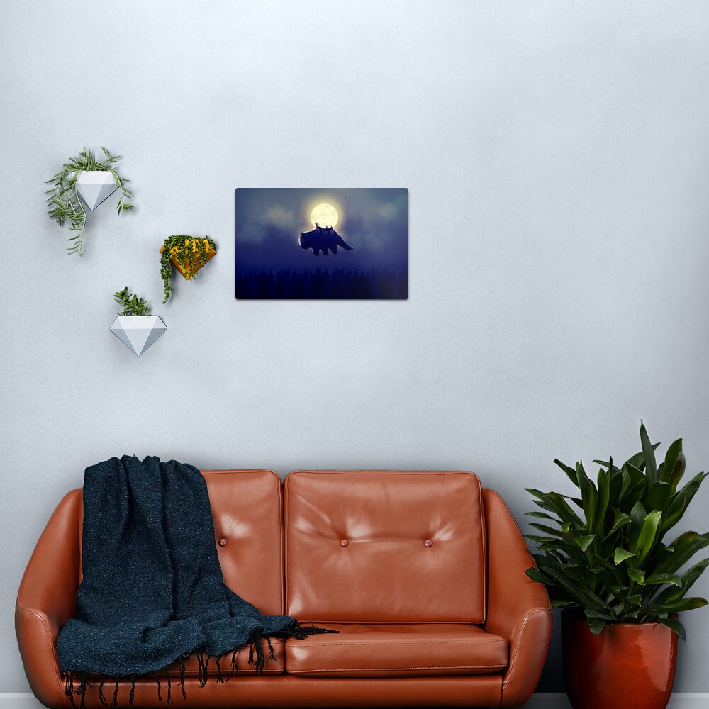 The End of All Things - Night Version Metal Print