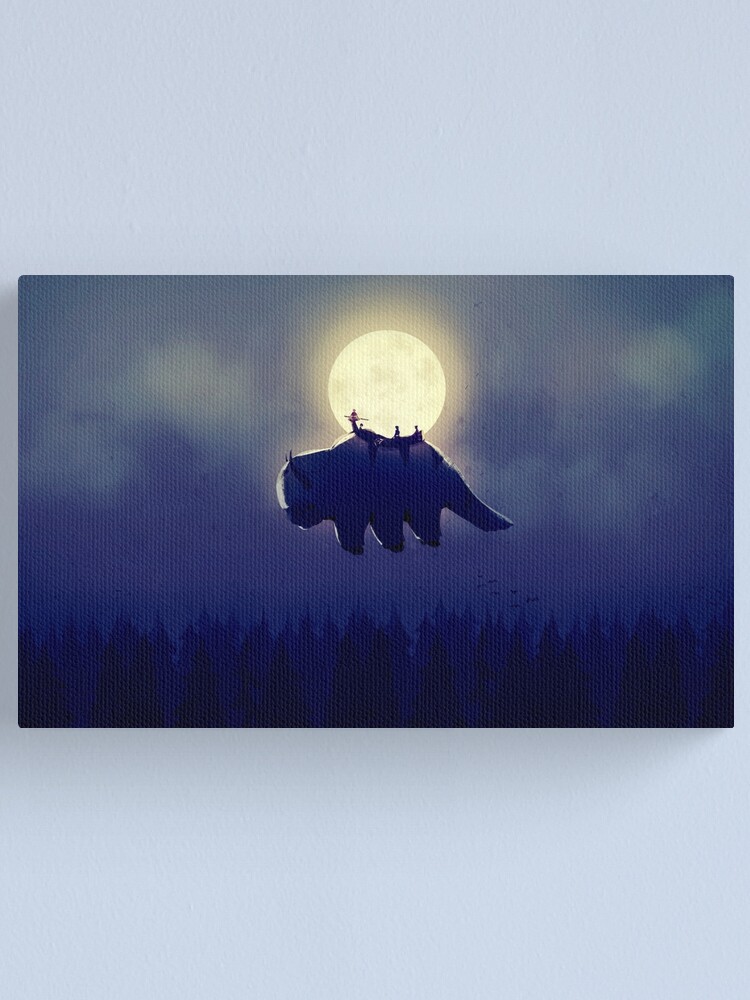 Alternate view of The End of All Things - Night Version Canvas Print